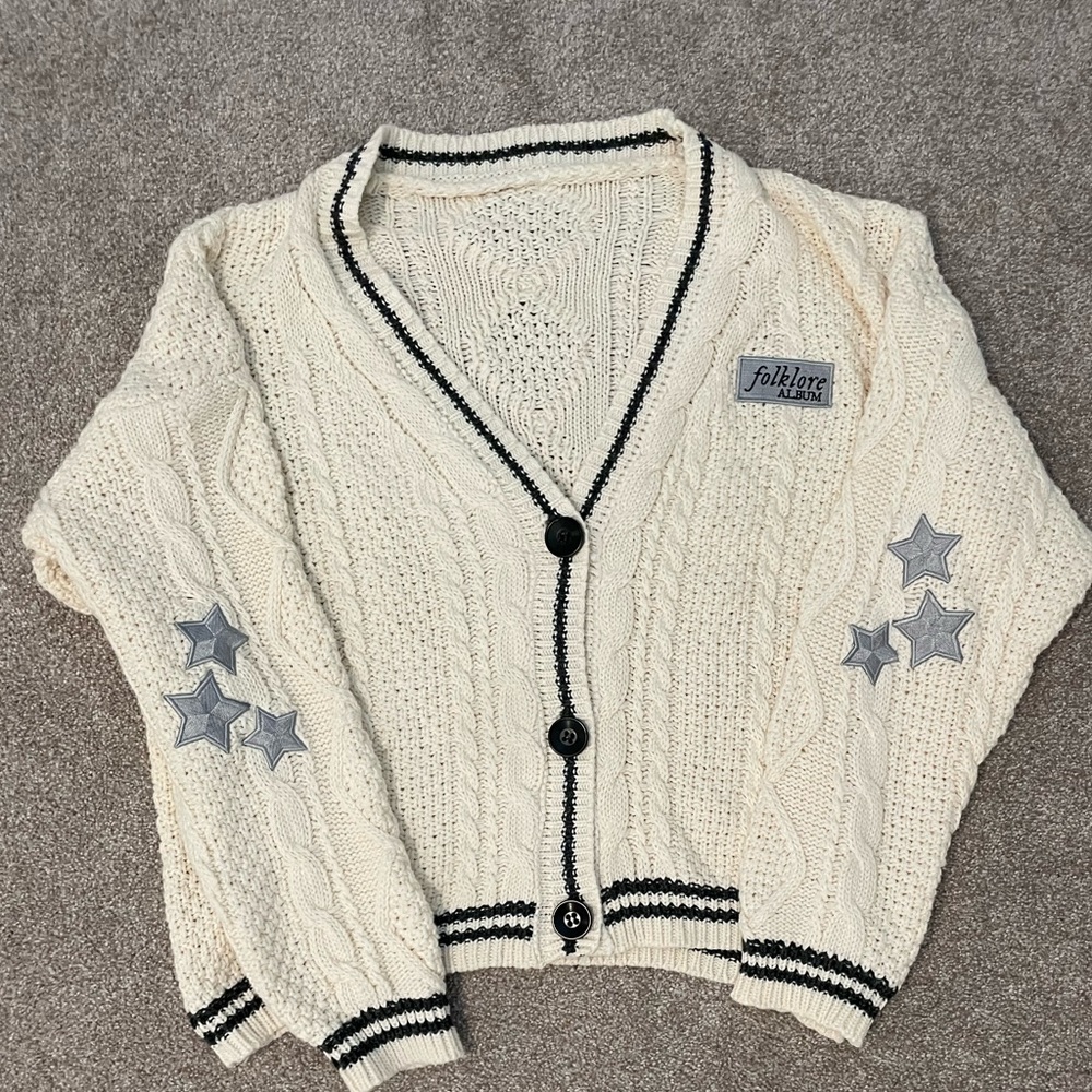 Taylor Swift Folklore Cardigan - medium/large